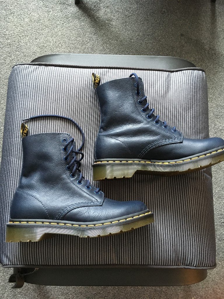 dr martens pascal virginia dress blue
